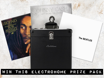 Record Store Week is Here! Win an Electrohome Carrying Case + 3 records!